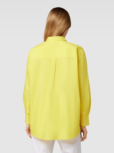 Jake*s Casual Hemdbluse mit Brusttasche GELB 5
