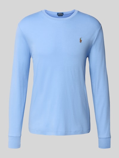 Polo Ralph Lauren Longsleeve mit gerippten Abschlüssen Blau 2