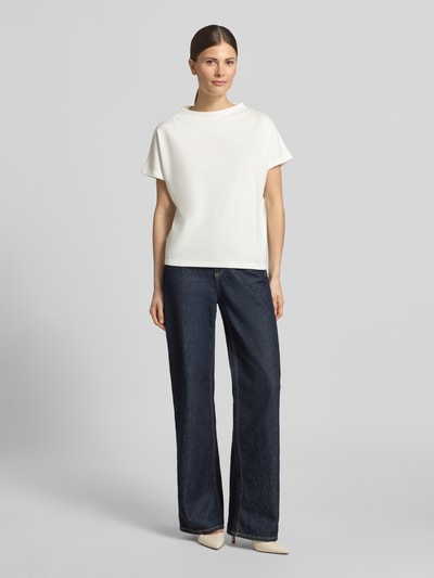 someday. Regular Fit T-Shirt aus Viskose-Mix Modell 'Kiline' Offwhite 1