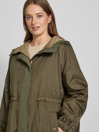 Weekend Max Mara Regular Fit Wendeparka aus regendichtem Gewebe Modell 'ALCAMO' Khaki 3