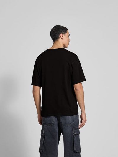 Diesel T-Shirt mit Label-Print Black 5