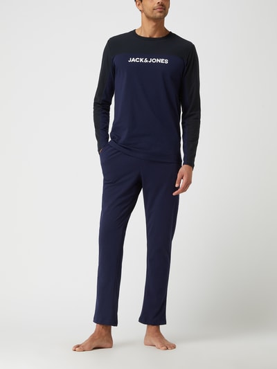 Jack & Jones Loungewear im Set Modell 'Smith' Blau 1