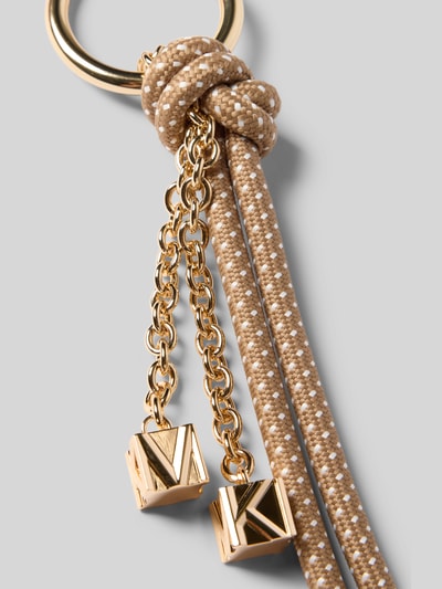 MICHAEL Michael Kors Tashanger met labelapplicaties, model 'CHARMS NOVELTY' Beige - 2