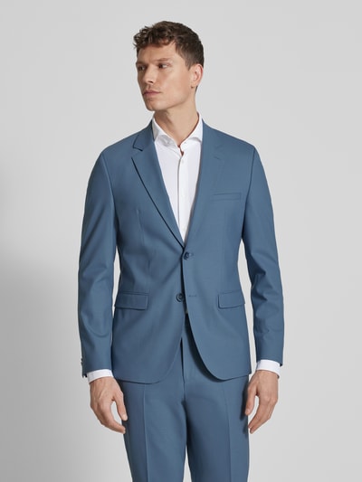 HUGO Garnitur o kroju slim fit z mieszanki wełny Model 'ARTI-HESTEN' Szaroniebieski 4