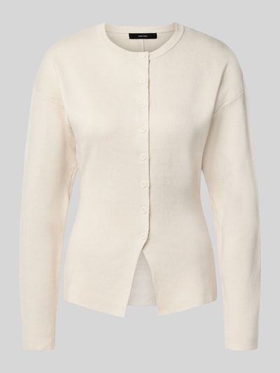 Produktfoto, Strickjacke mit Rundhalsausschnitt von VERO MODA, effen, lange mouw, licht afgeronde zoom, knopenrij, viscose-mix