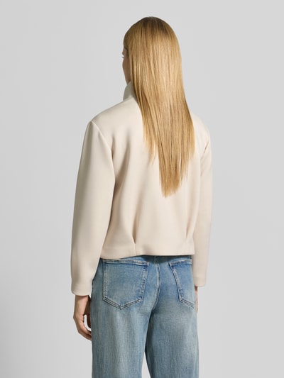 s.Oliver BLACK LABEL Regular Fit Blouson mit Viskose-Anteil Beige 5