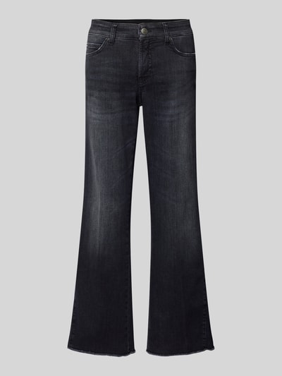 Cambio Flared jeans met 5-pocketmodel, model 'FRANCESCA' Zwart - 2