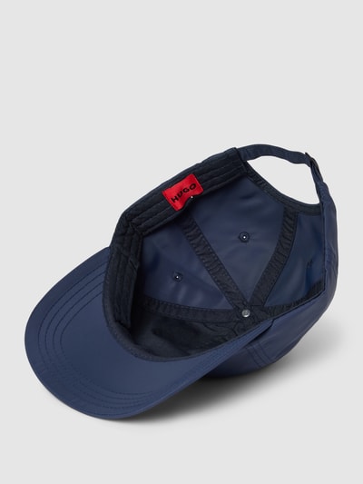 HUGO Basecap mit Label-Patch Marine 2