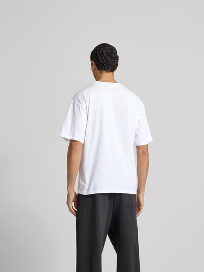 Diesel T-Shirt mit Label-Detail Weiss 5