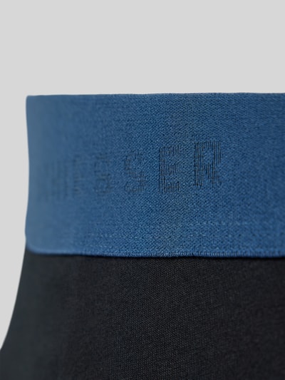 Schiesser Slip mit elastischem Label-Bund im 3er-Pack Bleu 2