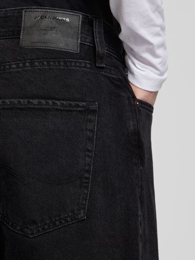 Jack & Jones Jeansy z 5 kieszeniami model ‘ALEX’ Czarny 3