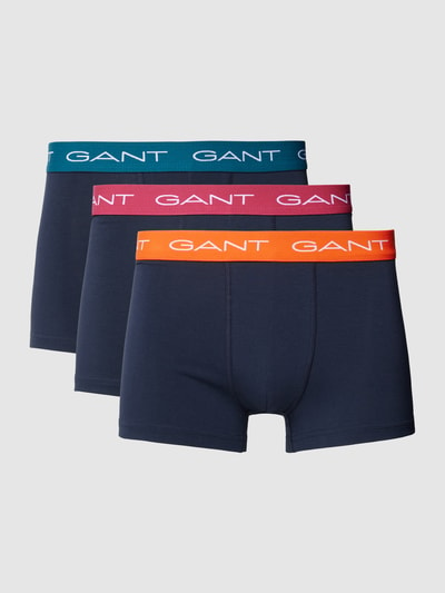 Gant Trunks mit Logo-Bund im 3er-Pack Marine 1