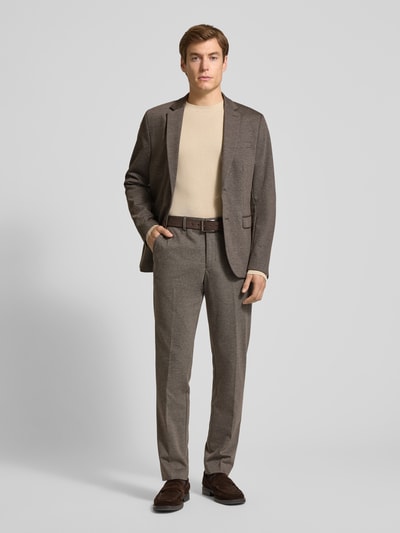 SELECTED HOMME Slim Fit Anzugsakko mit Viskose-Anteil  Hellbraun 1