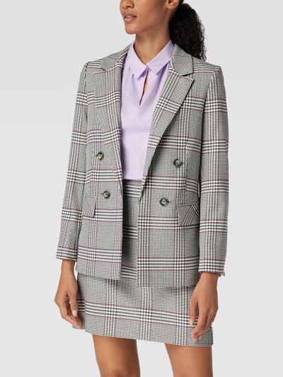 comma Blazer mit Strukturmuster Modell 'August' Ecru 4