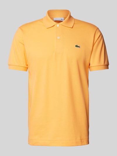 Lacoste Classic Fit Poloshirt mit Label-Detail Modell 'CORE' Apricot 2