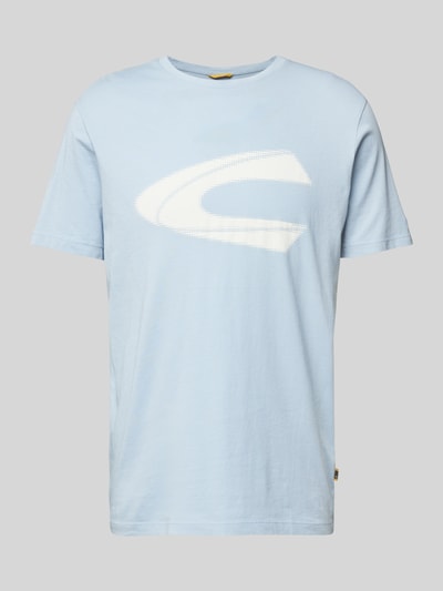 camel active T-Shirt mit Label-Detail Blau 2