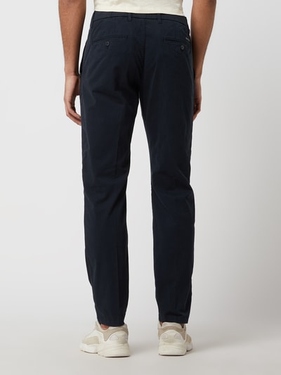 Marc O'Polo Tapered Fit Jogpants mit Stretch-Anteil Modell 'Osby' Marine 5