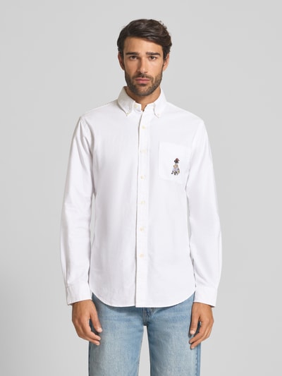 Polo Ralph Lauren Vrijetijdsoverhemd met knoopsluiting Wit - 4
