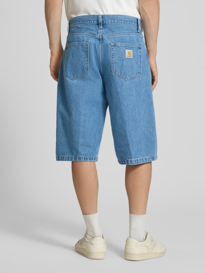 Carhartt Work In Progress Jeansshorts mit Eingrifftaschen Modell 'Langdon' Jeansblau 5