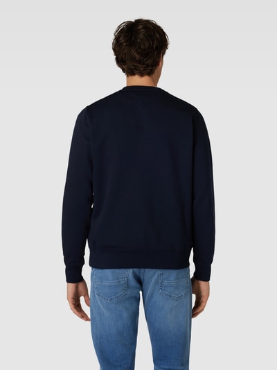 Tommy Hilfiger Sweatshirt met labelstitching Marineblauw - 5