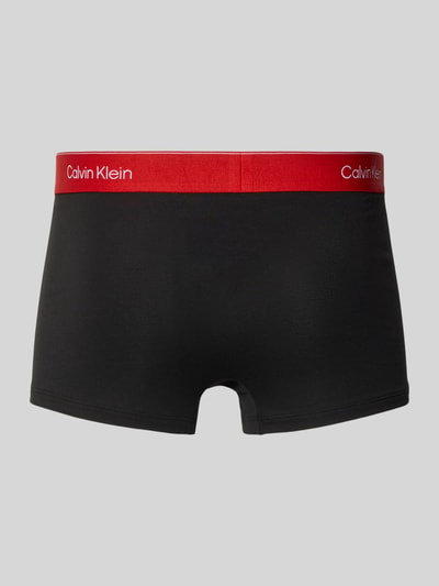 Calvin Klein Underwear Slim Fit Trunks mit Logo-Detail im 3er-Pack Black 3