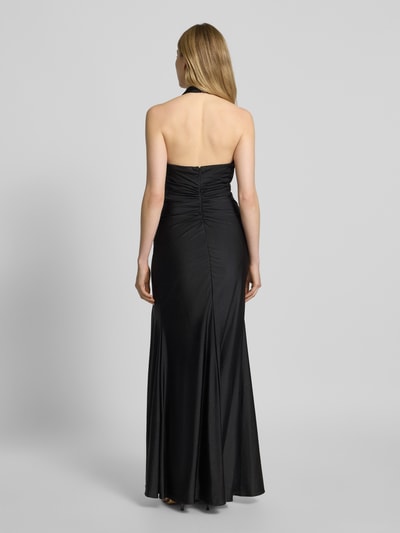 Mascara Avondjurk met naadritssluiting Zwart - 5