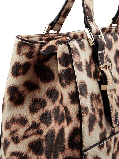 Guess Handtasche mit Animal-Print  Beige 5