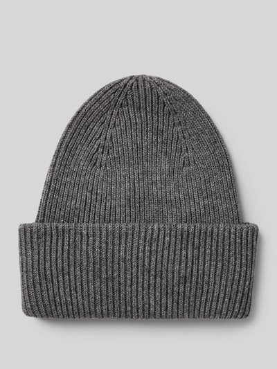 Profuomo Beanie mit breiter Krempe Anthrazit 1