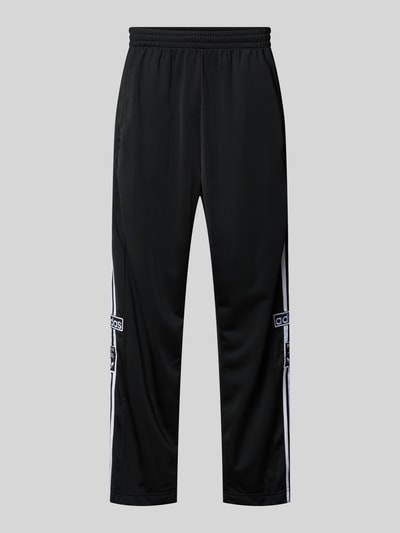 adidas Originals Flared Sweatpants mit Label-Stitchings Modell 'ADIBREAK' Black 2