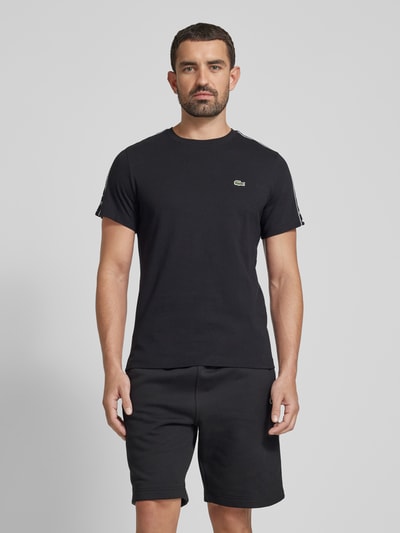 Lacoste T-shirt met ronde hals, model 'BASIC'  - 4