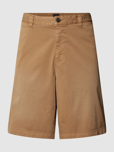 BOSS Orange Bermudas mit französischen Eingrifftaschen Modell 'Selian' Cognac 2