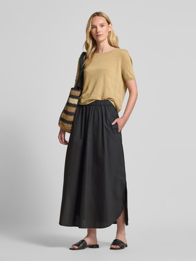Christian Berg Woman Maxirock mit elastischem Bund Black 1