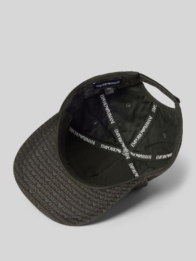 Emporio Armani Basecap mit Label-Applikation Oliv 2