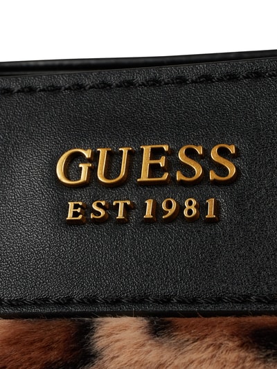 Guess Handtasche aus Webpelz Modell 'Katey'  Camel 2