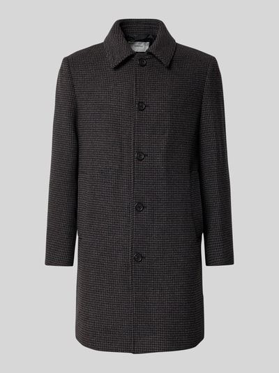 SELECTED HOMME Regular fit lange jas van wolmix, model 'ARCHIVE' Donkergrijs - 2