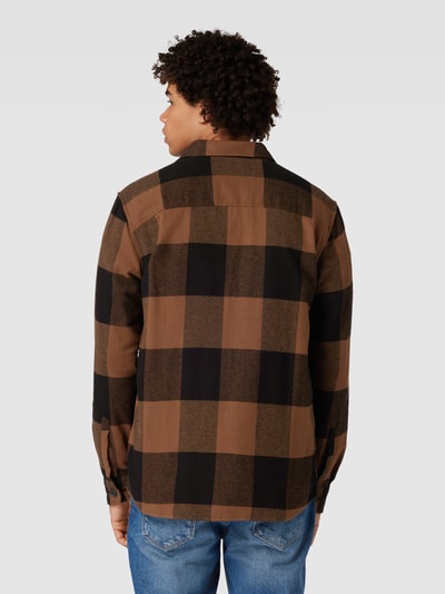 Only & Sons Koszula casualowa o kroju regular fit ze wzorem w kratę model ‘MILO’ Beżowy 5