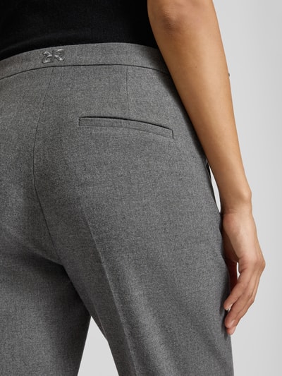 Raffaello Rossi Regular Fit Stoffhose mit Bügelfalten Modell 'DORO' Mittelgrau Melange 3