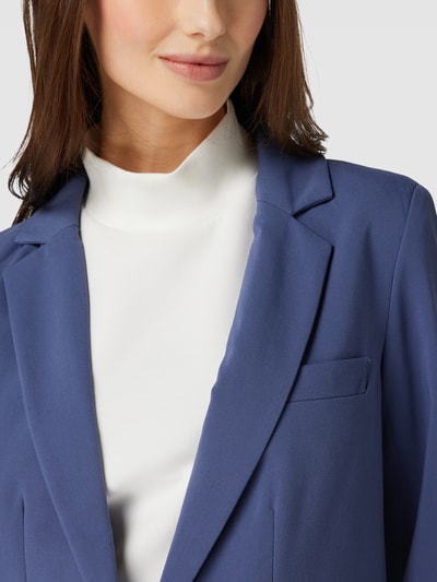 Object Blazer mit Knopfverschluss Modell 'Sigrid' Bleu 3