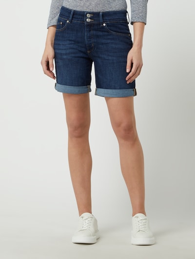 s.Oliver RED LABEL Jeansshorts mit Stretch-Anteil  Dunkelblau Melange 4