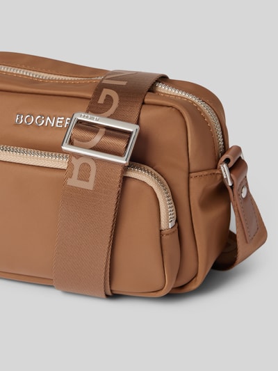 BOGNER Handtas met labelapplicatie Camel - 3