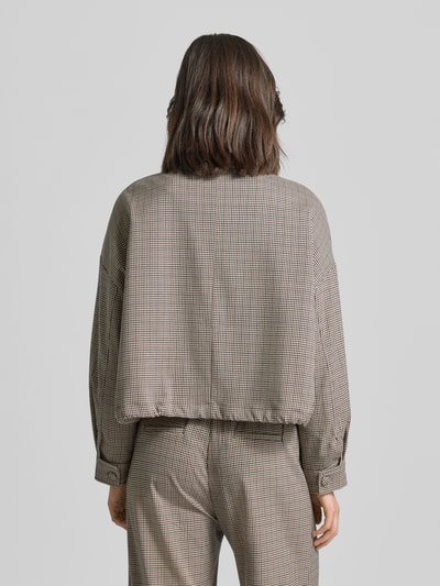 SUNCOO PARIS Jack met opstaande kraag en klepzakken, model 'DARIO' Zand - 5