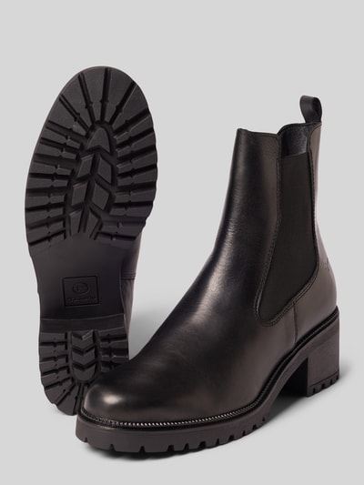 Tamaris Chelseas aus echtem Rindsleder Black 4