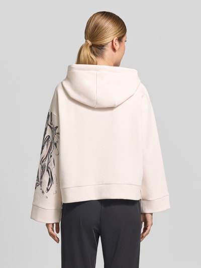 Marc Cain Sweatshirt mit Ärmelprint Sand 5