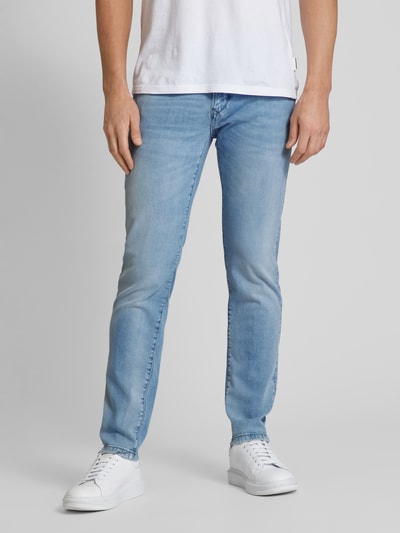 Baldessarini Tapered fit jeans in 5-pocketmodel, model 'Jayden' Jeansblauw - 4