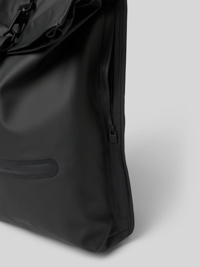 RAINS Rolltop-rugzak met verstelbare schouderbanden Zwart - 3
