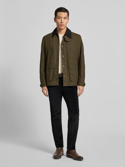 Jack & Jones Premium Kurtka z kieszeniami z patką model ‘BLUCLINT’ Jasnobrązowy 1