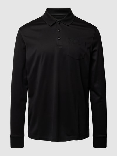 bugatti Poloshirt met borstzak Zwart - 2