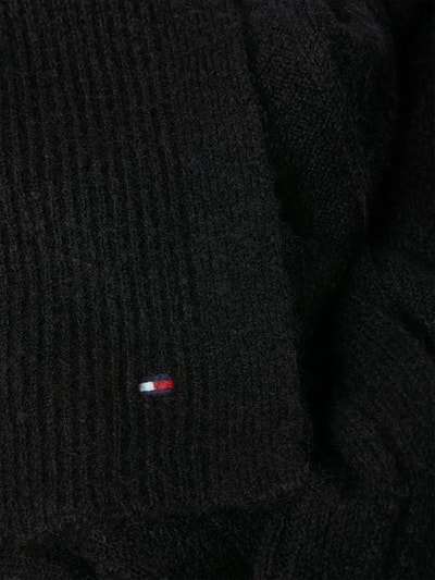 Tommy Hilfiger Sjaal met wolgehalte Zwart - 2