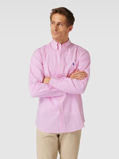 Polo Ralph Lauren Freizeithemd mit Streifenmuster Rosa 4