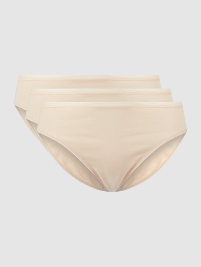 SCHIESSER Slip mit elastischem Bund im 3er-Pack Sand 2